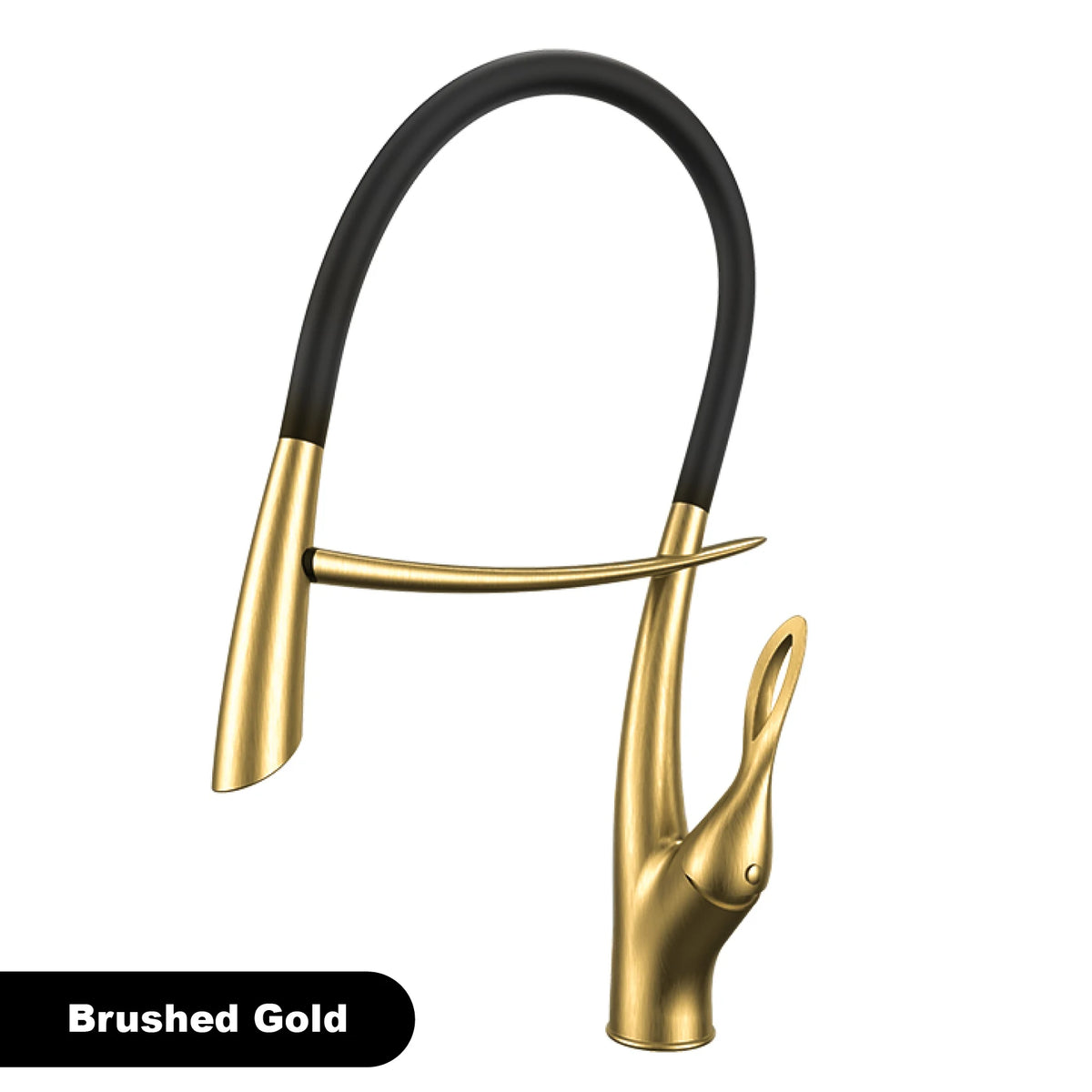 Gestan Brass Brushed Gold Faucet Touch Switch Design