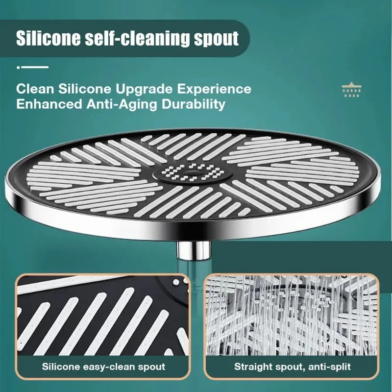 10 Inch Big Panel Rainfall Shower Head High