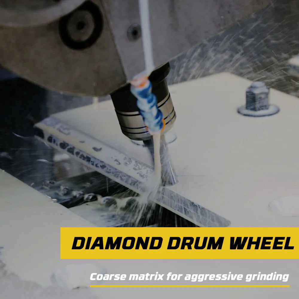 D25mm-75mm Resin Filled Diamond Drum Wheel Tolerance Wheel/Drum