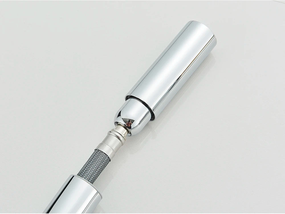 Brushed Gold Water Filter Faucet Dual Spout Pure