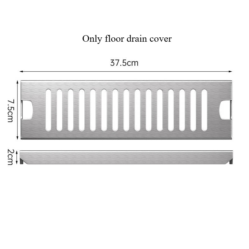 304 Stainless Steel Long Strip Floor Drain Cover