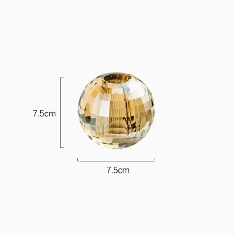 Light Luxury Crystal Glass Bathroom High End Shampoo