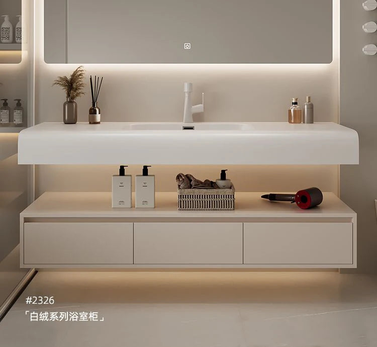 Bathroom Furniture Skin Sensor Bathroom Vanity Cabinet Sink