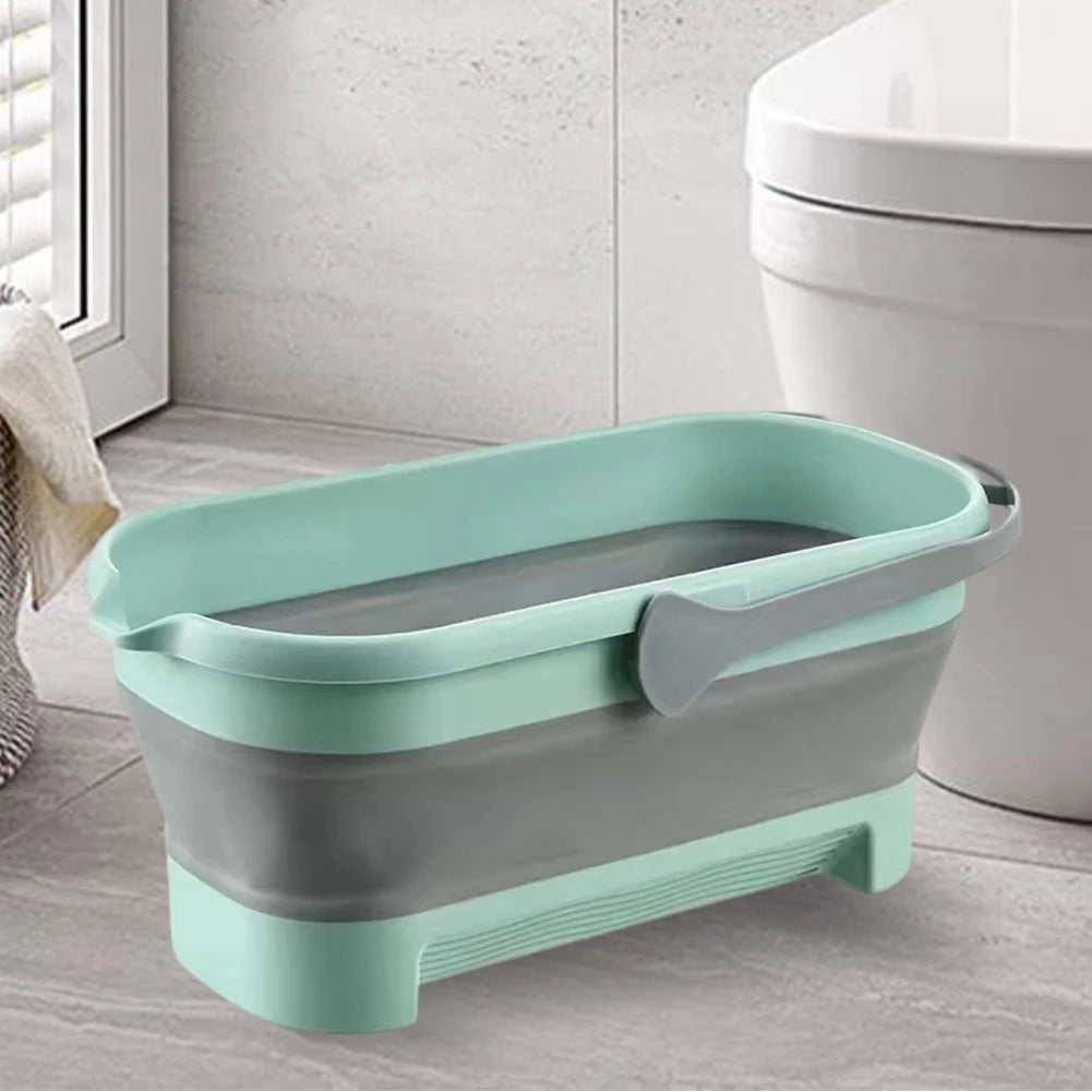 Collapsible Bucket Folding Bucket Car Wash Basin Silicone