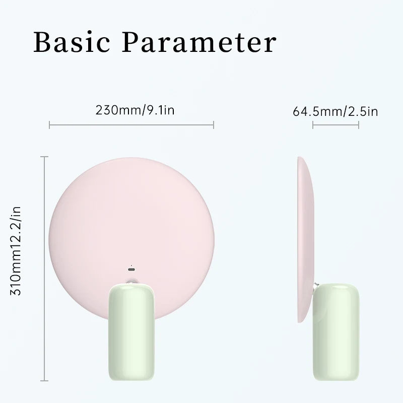Doco Table Makeup Mirror Led Light Stepless Dimmer