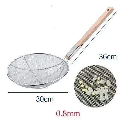 Stainless Steel Big Long Noodle French Fries Colanders