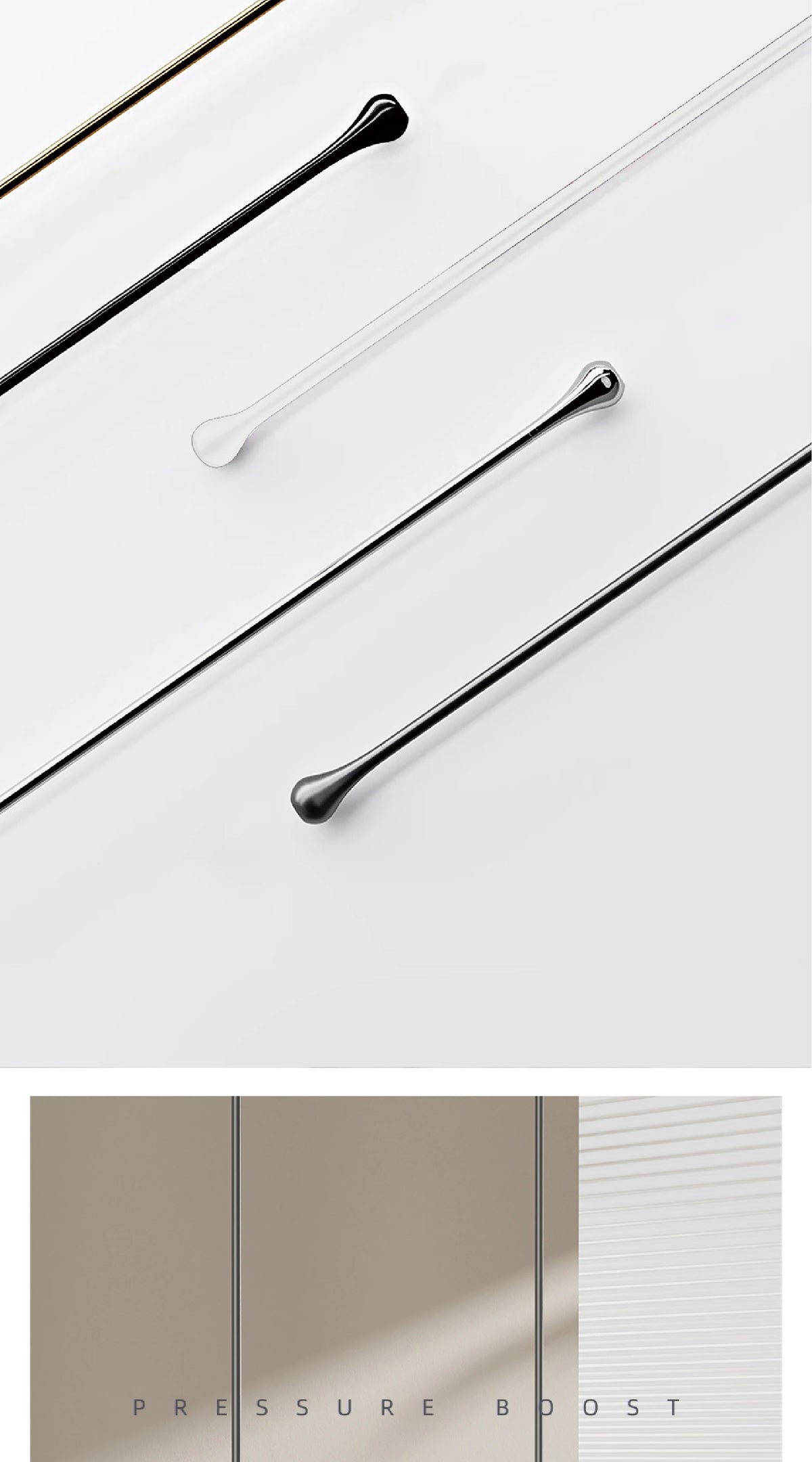 Luxury Matte Black Brass Ceiling Style Water Outlet