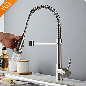 Vgx Water Filter Faucet Dual Spout Pure Drinking