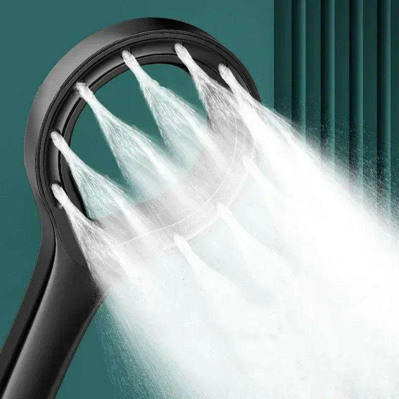 Bathroom Spray Shower Head Pressurized Handheld Shower Big