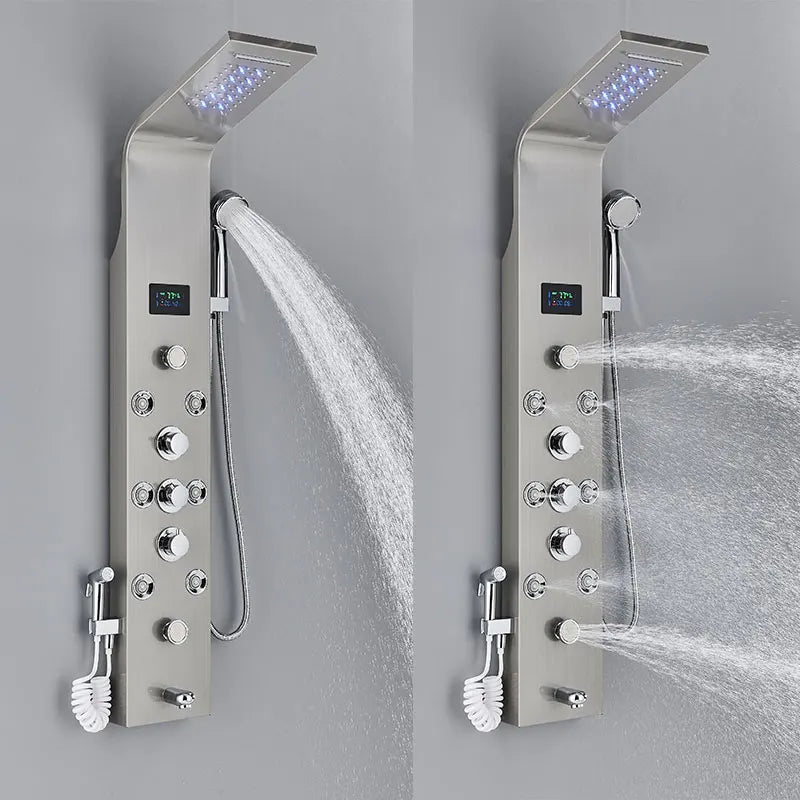 Led Bath Shower Faucet Digital Display Bath Shower
