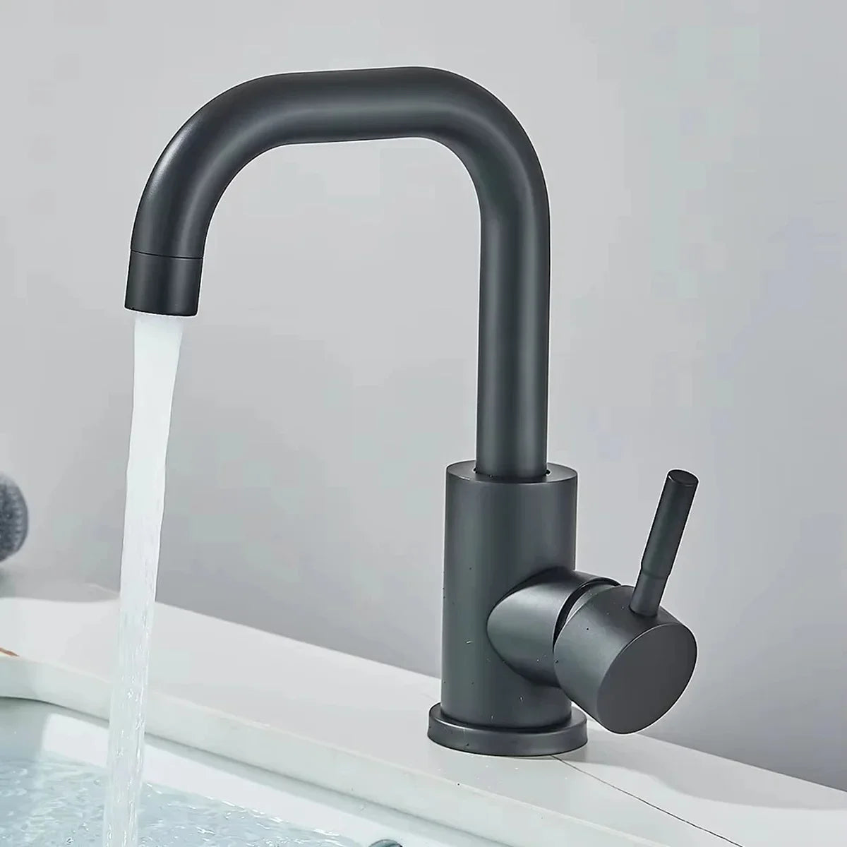 Bathroom Basin Faucet 304 Stainless Steel Cold Wash