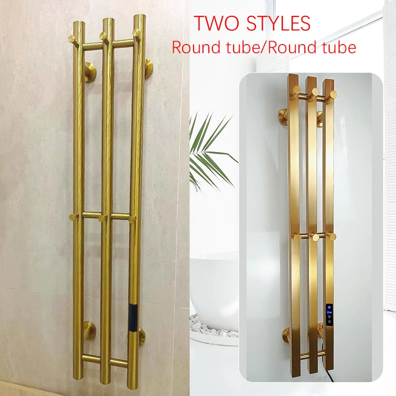 Electric Towel Rail Bathroom Towel Warmer Temperature Control