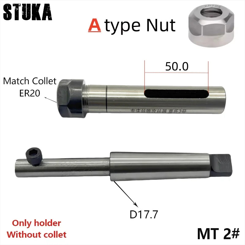 Stuka Telescopic Tap Chuck Holder Floating Tail Stock