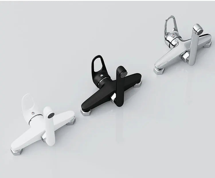 Faucet Mixers Wall Mounted Handle Mixer Tap Sink