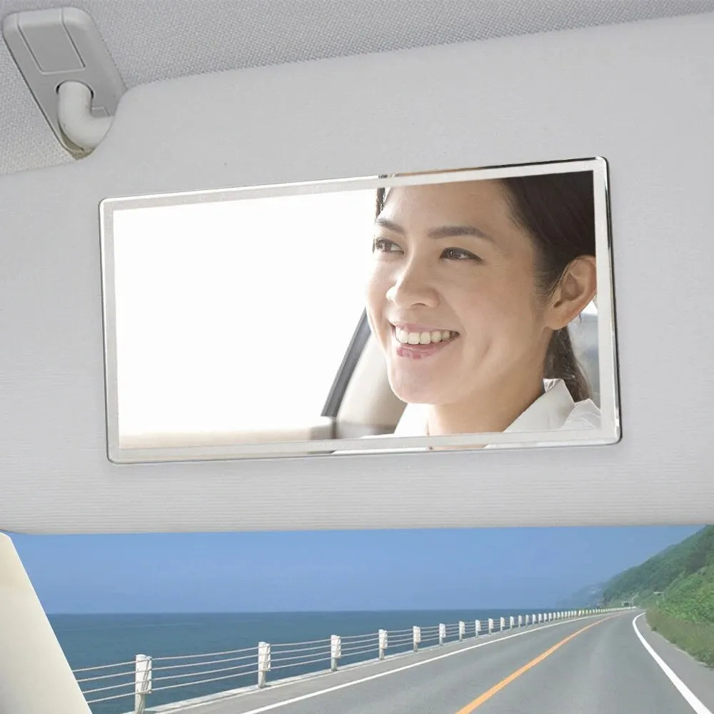 Car Makeup Mirror Universal Car Interior Mirror Auto