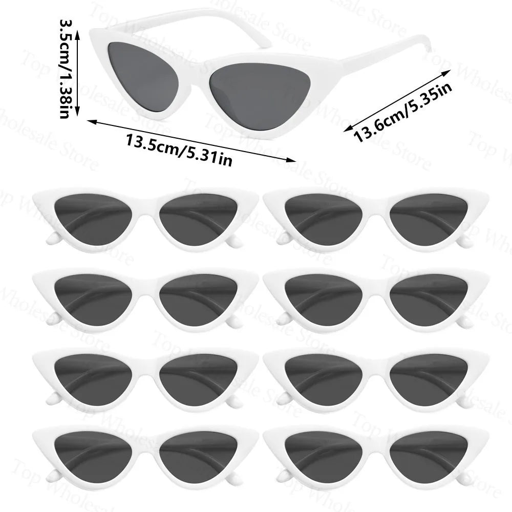 12-100pcs Wedding Bridal Heart Shaped Sunglasses Party Favors