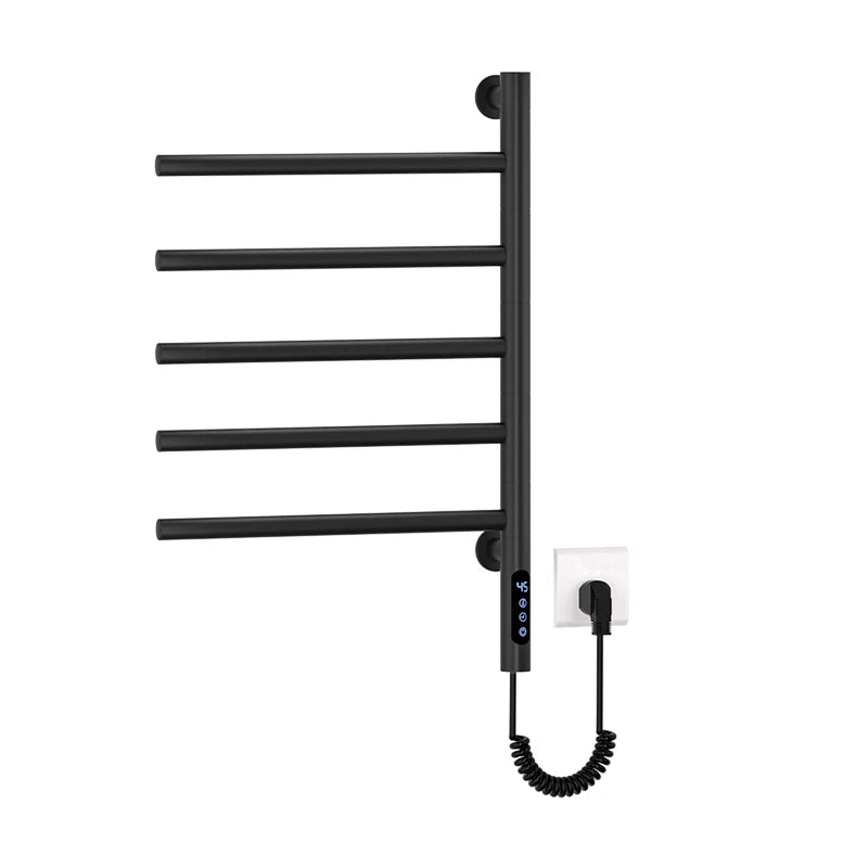 Heated Electric Towel Rack Smart Touch Temperature Time