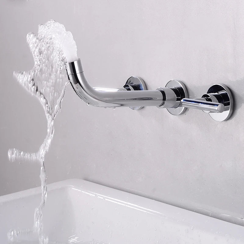 Bakala Brass Matte Black Bathroom Sink Faucet Tap