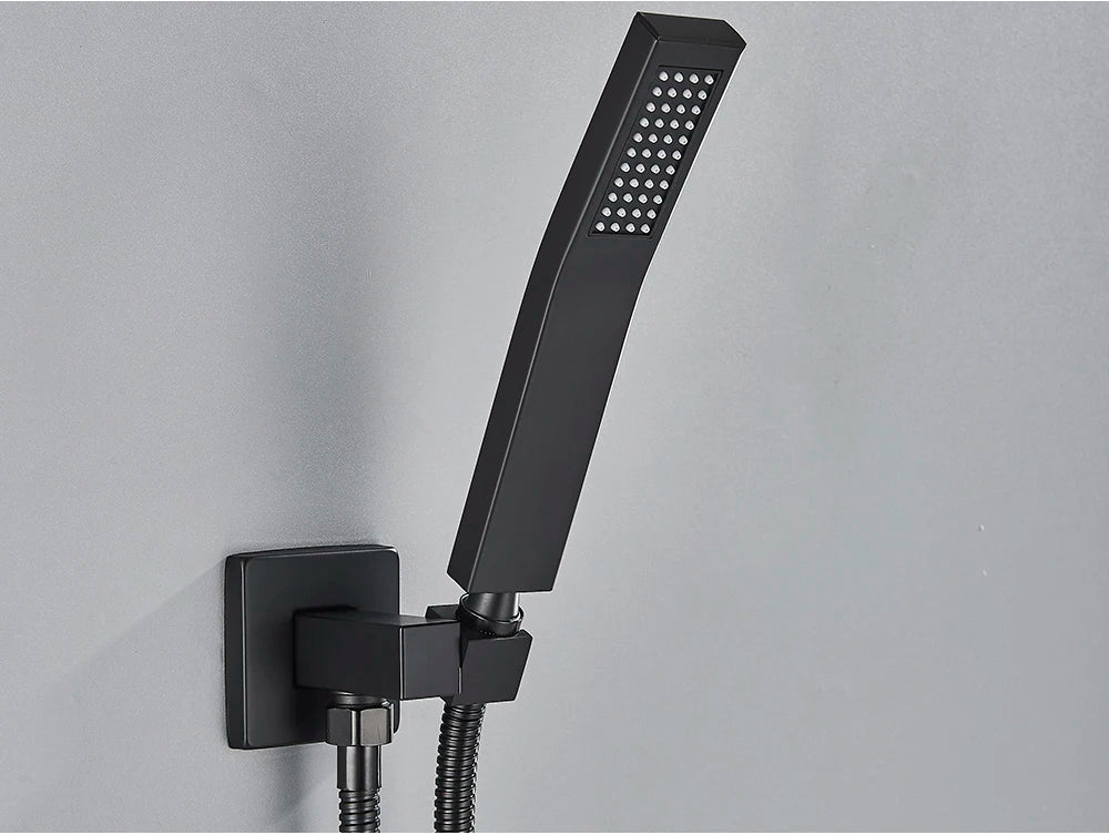 Poiqihy Golden Handshower Head 150cm Stainless Steel Shower