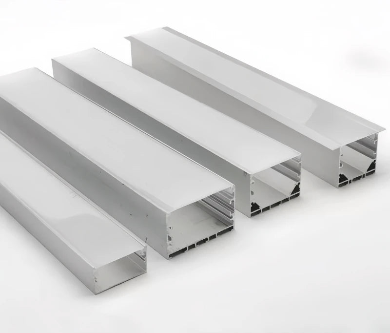 Three-Sided Glowing Led Aluminum Profile Tube Lamp Surface