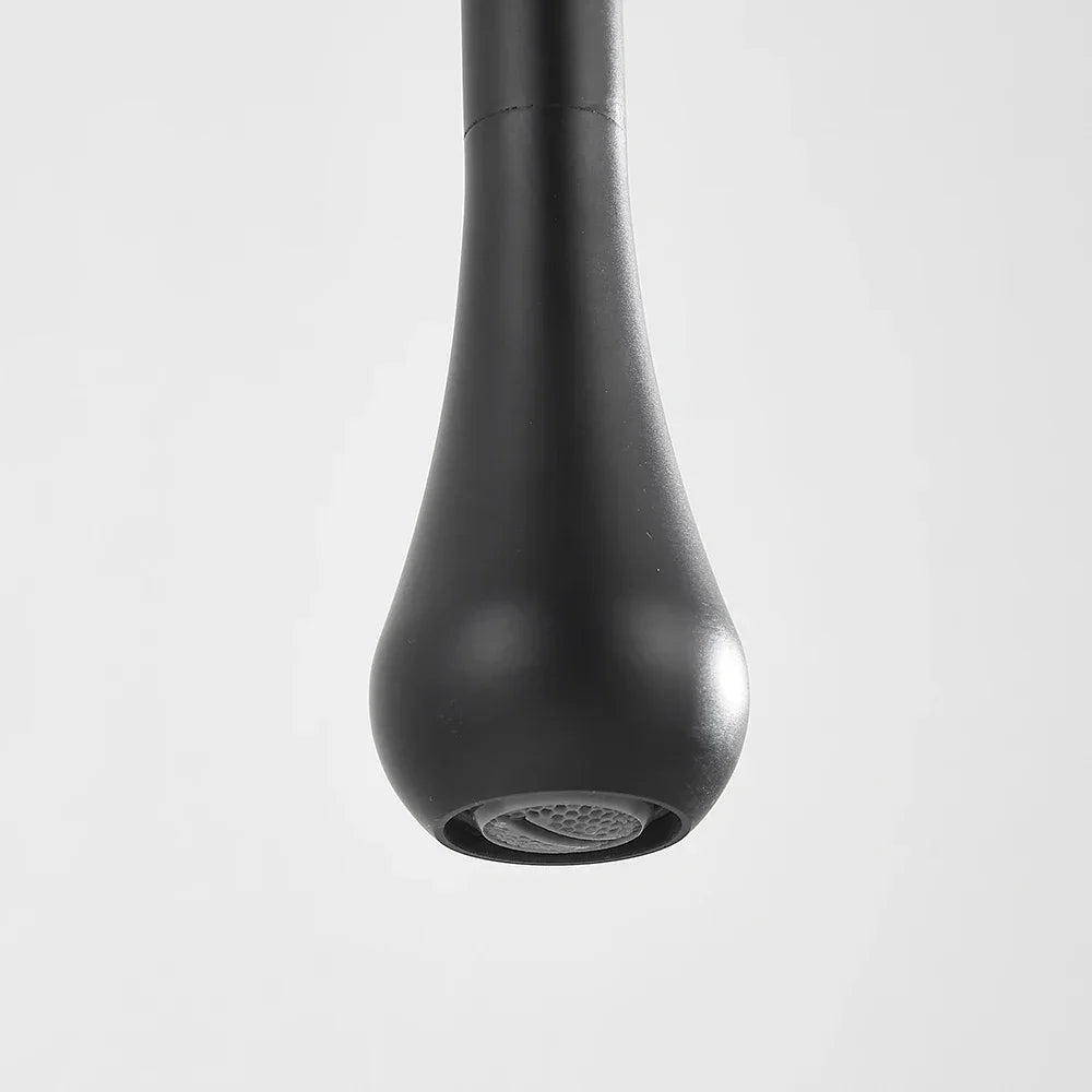 Water Drop Hang Ceiling Faucet Bathroom Basin Bathtub