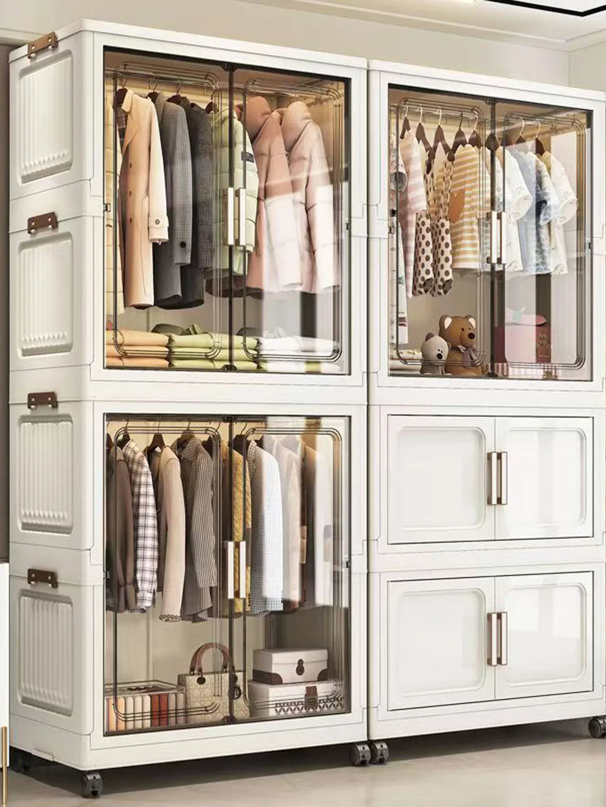 Multi-Functional Folding Storage Cabinet Office Bathroom