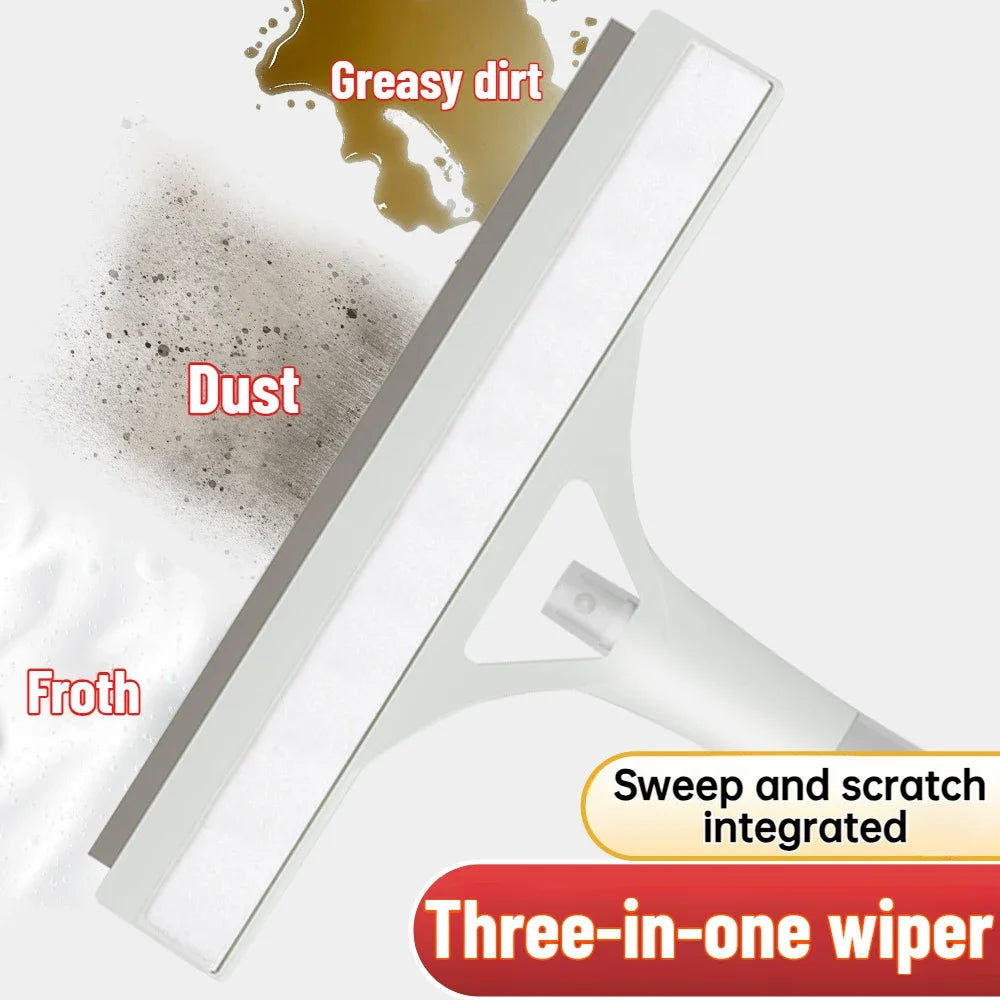 Glass Cleaning Artifact Bathroom Mirror Brush Window Wiper