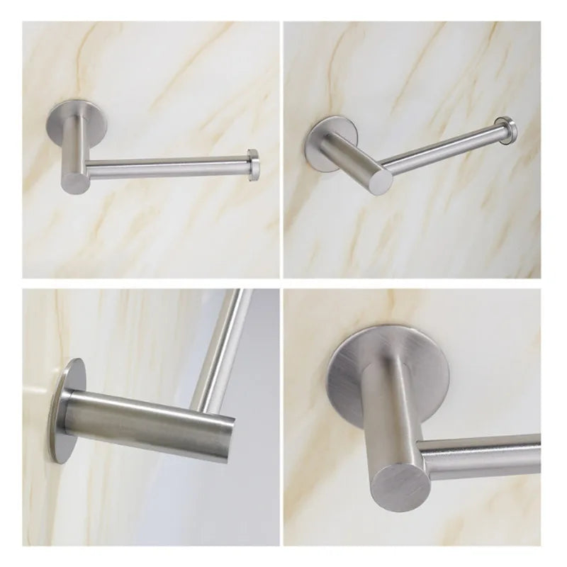 304 Stainless Steel Bathroom Matte Black Toilet Paper