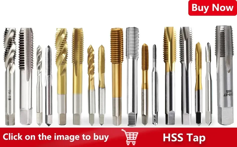 Loco Hss Pipe Tap 1/16-2inch Metric Screw Thread