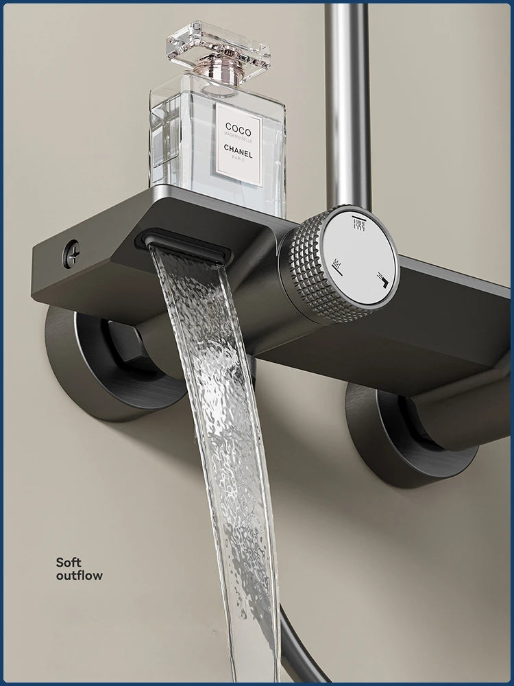 Knob Type Three Ways Water Outlet Sunflower Shower