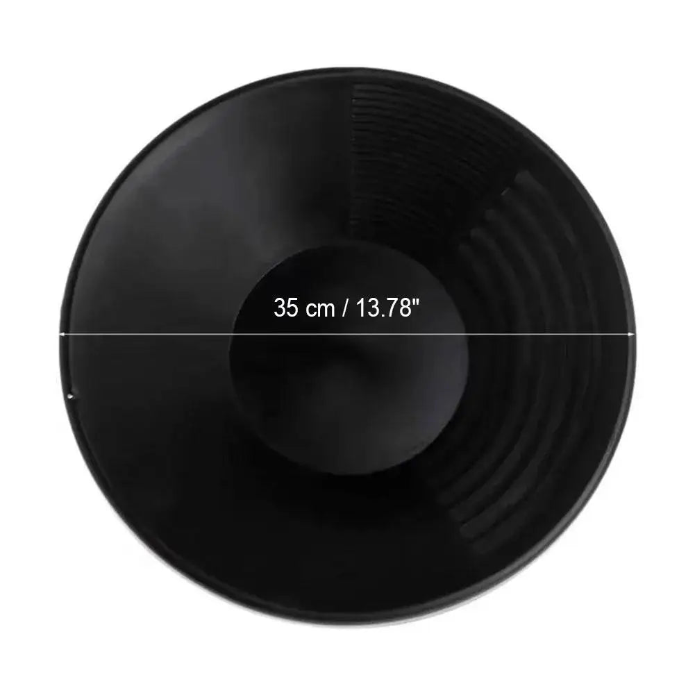 Thickened Plastic Gold Pan Basin Outdoor Mining Prospecting