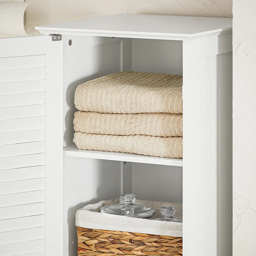 Sobuy Bzr124 High Wardrobe Fold-Out Laundry Bag Bathroom