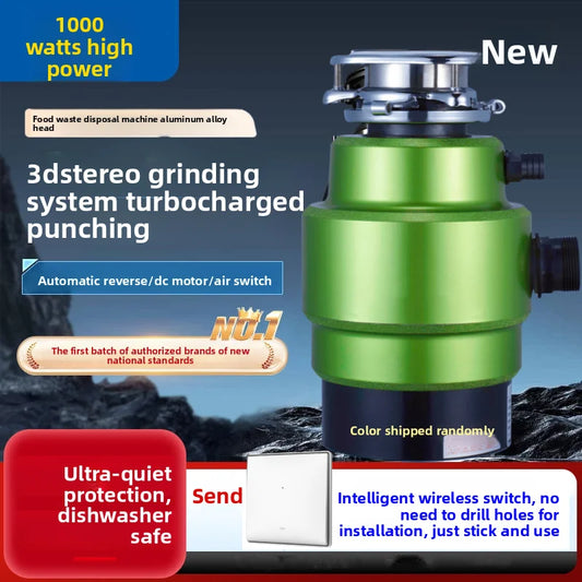 Garbage Processor Grinder Sink Fully Automatic Bone Vegetable
