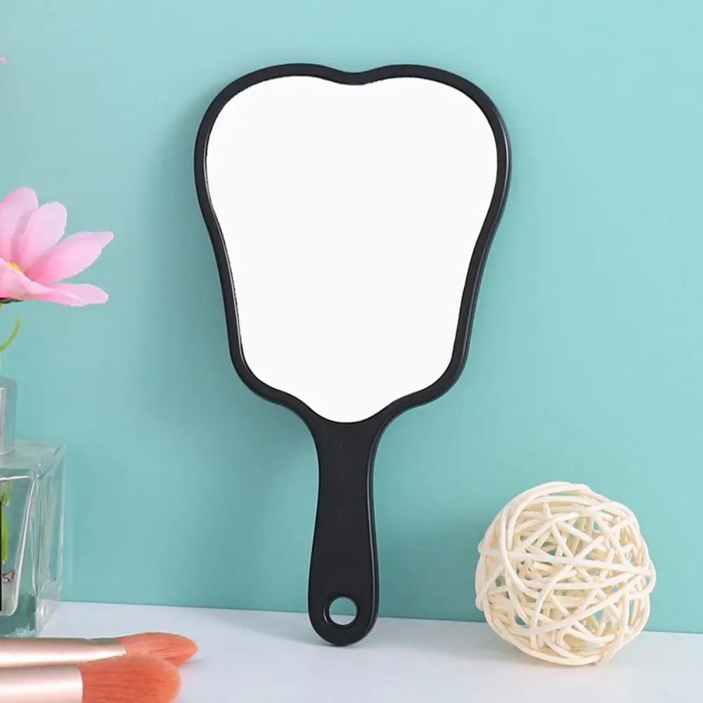 Plastic Tooth-Shaped Mirror Durable Lightweight High-Definition