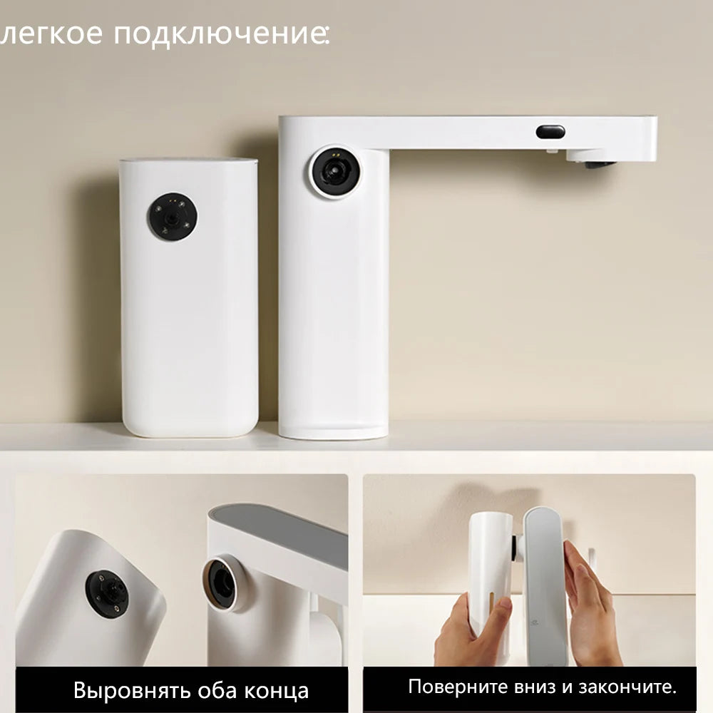 Zappo Sensor Bathroom Faucet Automatic Sensor Smart Soap
