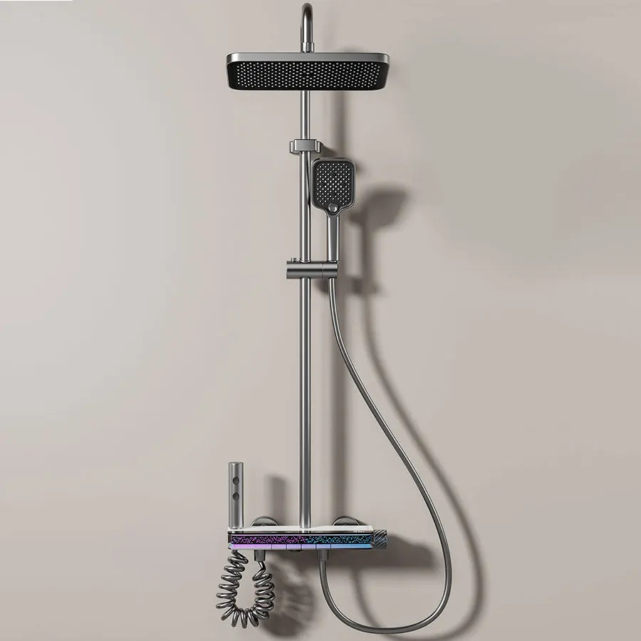 12 Inch Shower Digital Display Led Wall Mounted