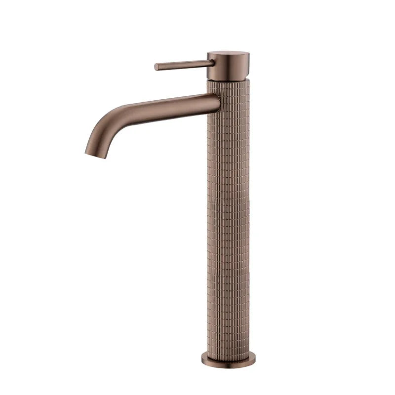 Brushed Rose Gold Bathroom Faucet Brushed Gold Basin
