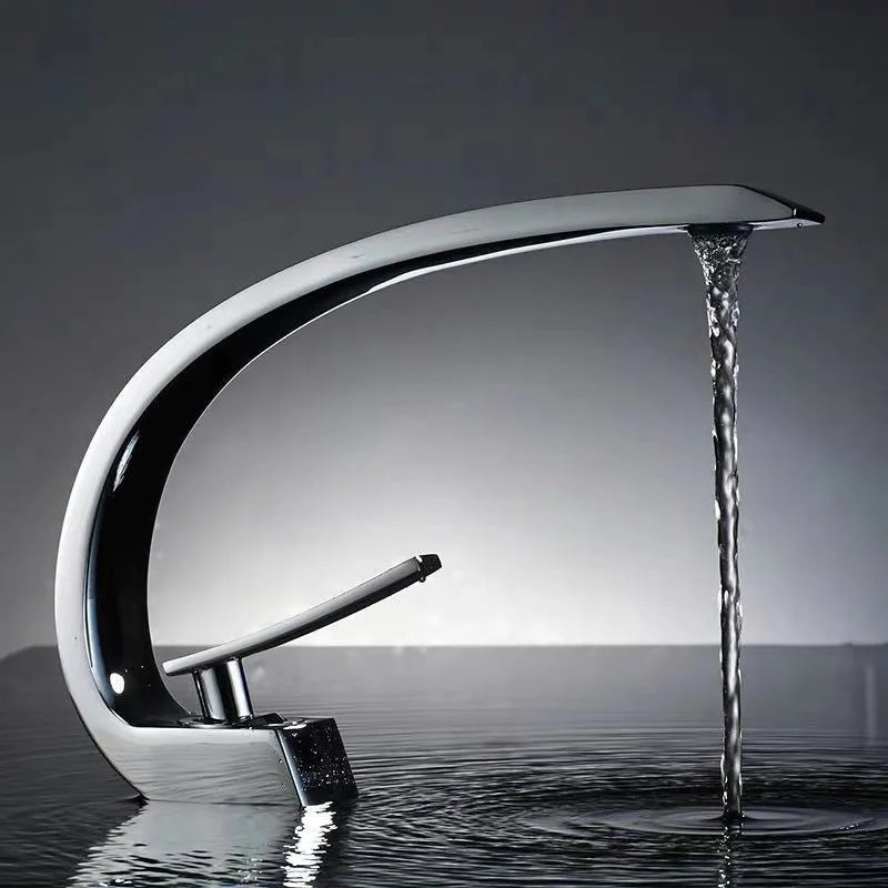 Bathroom Basin Faucet Deck Mount Washing Sink Cold