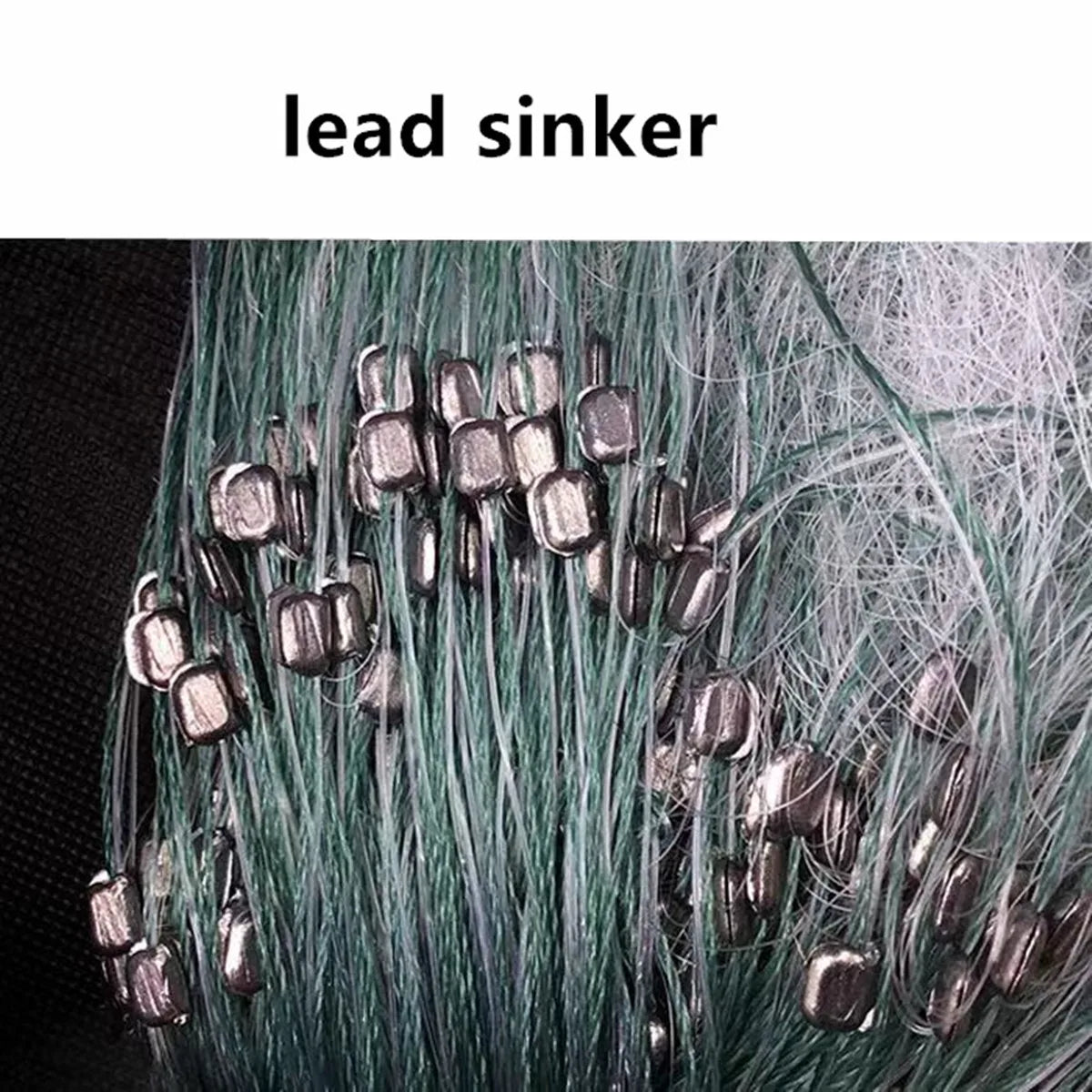Monofilament Nylon Fishing Net 3layer Sink Gill Net