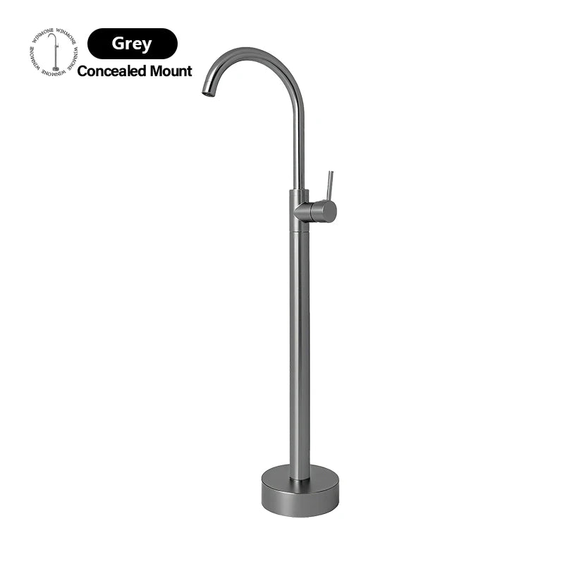 Luxury Bathtub Faucet Cold Mixing Rust Prevention Easy