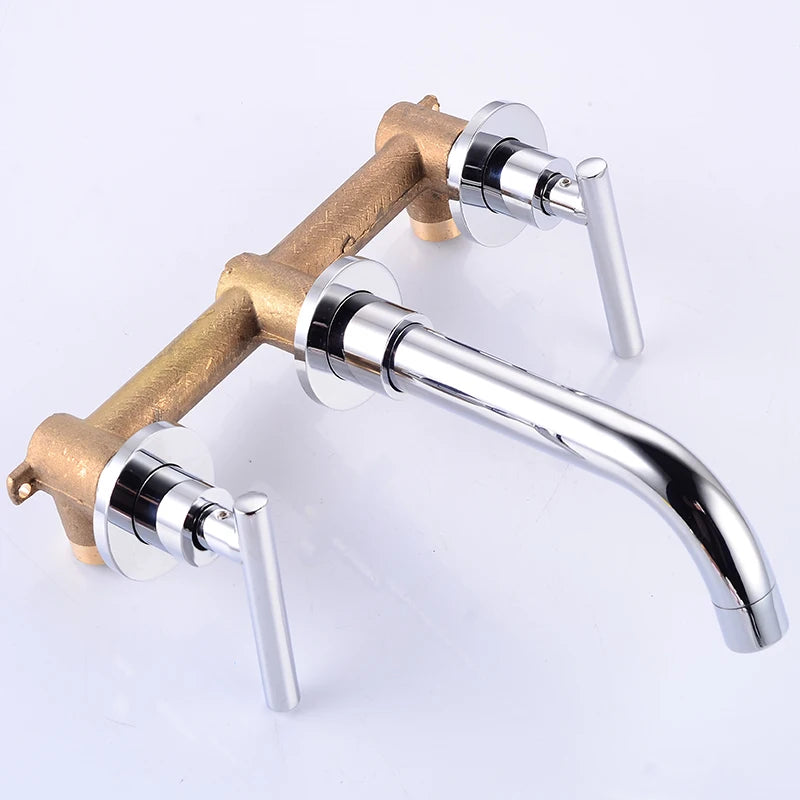 Bakala Brass Matte Black Bathroom Sink Faucet Tap