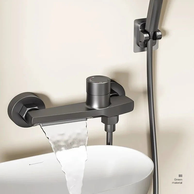 Bathroom Brass Basin Faucets Shower Faucet Wall Mounted