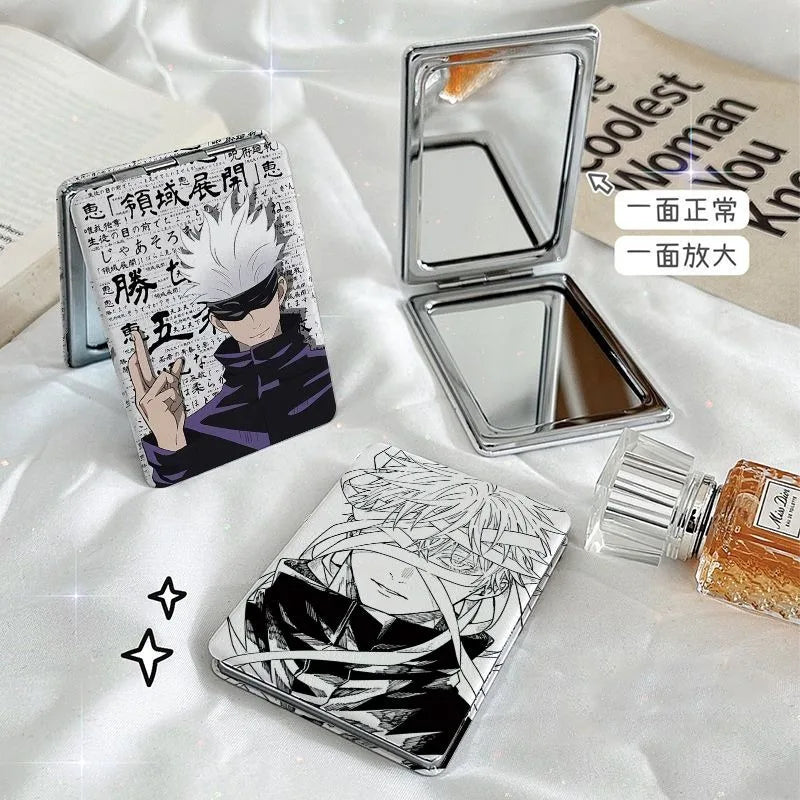 Jujutsu Kaisen Gojo Satoru Folding Compact Mirror Double