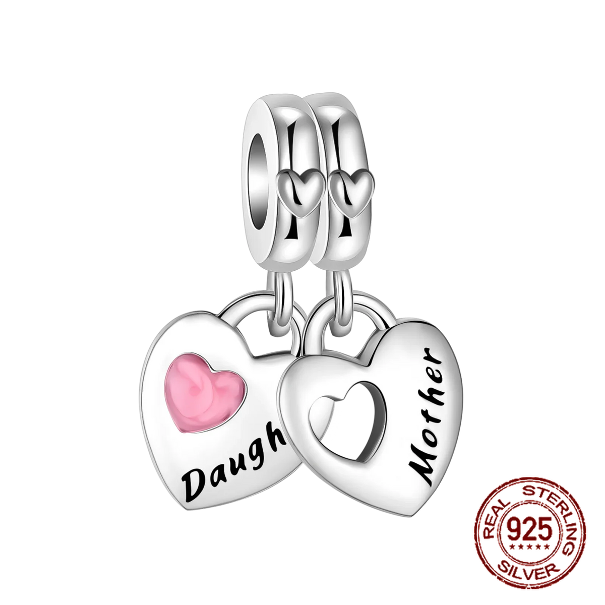 925 Sterling Silver Red Medicine Cabinet Pendant Charms
