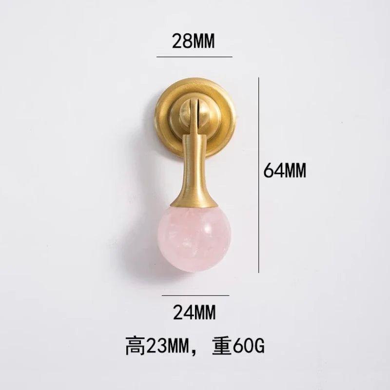 High End French Cabinet Handle Light Luxury Bathroom