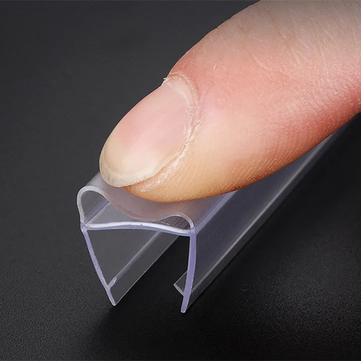 6/8/10/12mm Shower Screen Seal Strip Pvc Frameless Glass