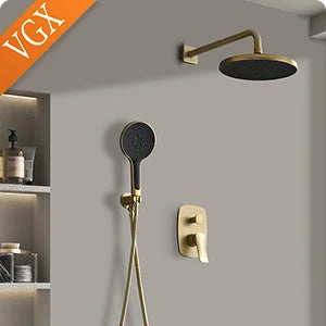 Vgx Concealed Thermostatic Shower System Temperature Digital
