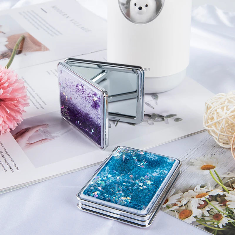 Mini Pocket Makeup Mirror Creative Cosmetic Compact Mirrors