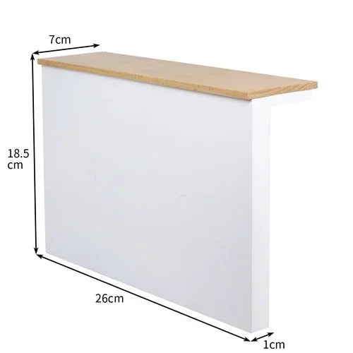 1/6 Scale Dollhouse Miniature Furniture Wooden Shelf Cabinet
