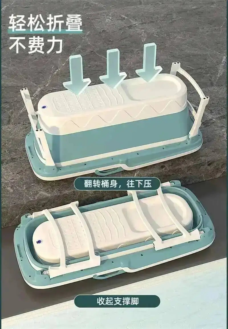 Tub Bathtubs Adult Folding Bathtub Foaming Simple Adult